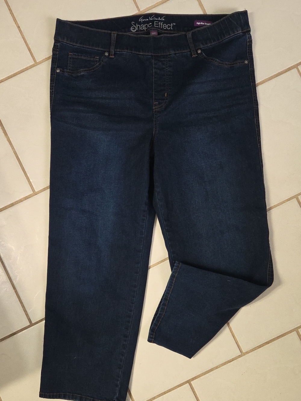 Gloria Vanderbilt Shape Effect Women’s Jeans - Dark Blue